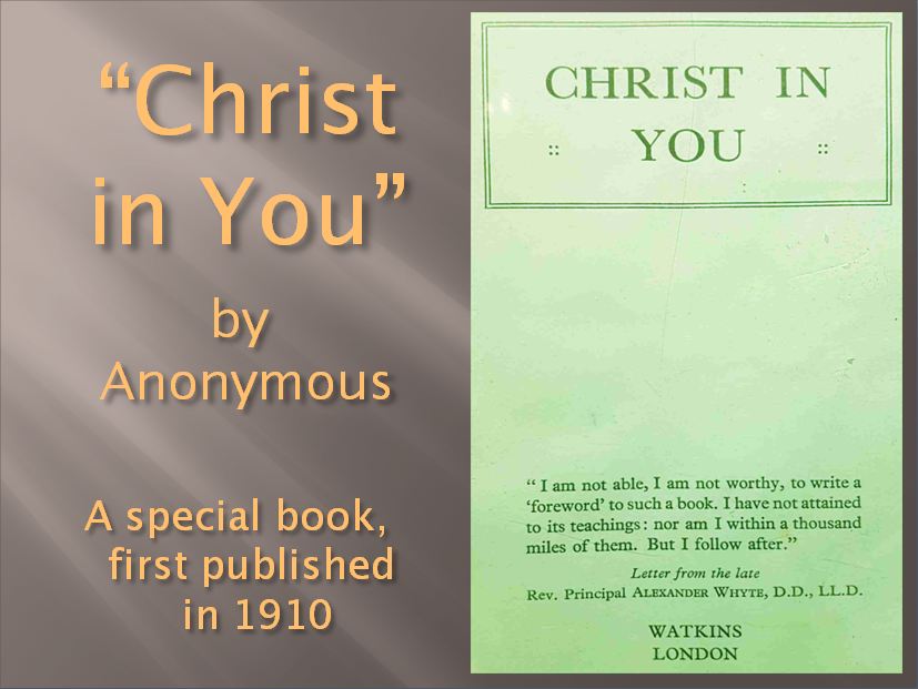 Christ in You book